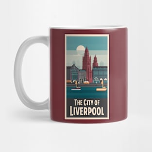 The city of Liverpool Mug